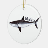  Mako Shark Keramisch Ornament (Links)