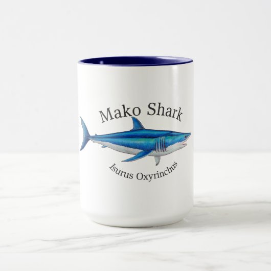 mako shark koffie - mok (Midden)