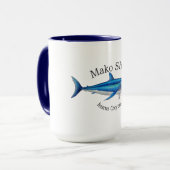 mako shark koffie - mok (Voorkant links)