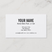  Mako Shark Visitekaartje (Achterkant)