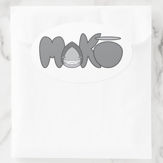 MAKO Slap Ovale Sticker (Tas)