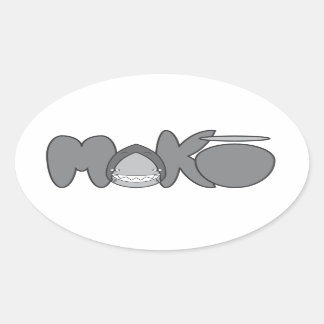 MAKO Slap Ovale Sticker