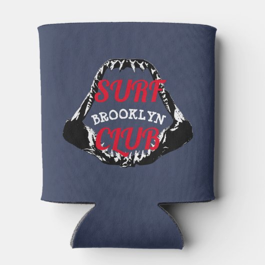 Makokjaws en tanden surfende hengelclub blikjeskoeler (Achterkant)