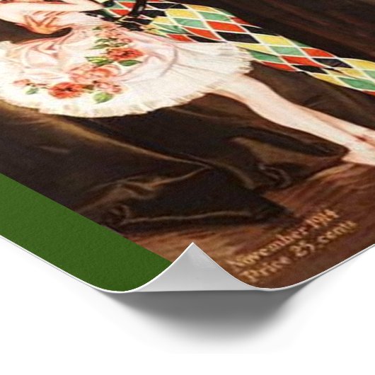 MAKOM POSTER- Vanity Fair Hoesje (november 1914) Poster (Hoek)