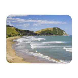 Makorori Beach bij Gisborne, Eastland, Nieuw 2 Magneet