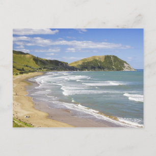 Makorori Beach near Gisborne, Eastland, New 2 Briefkaart
