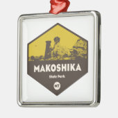 Makoshika State Park, Montana Metalen Ornament (Links)