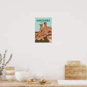 Makoshika State Park Montana  Poster (Keuken)
