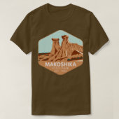 Makoshika State Park Montana T-shirt (Design voorkant)