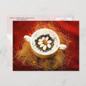 Makówki Dessert in Dubbele Behandelde Mok Briefkaart (Voorkant / Achterkant)