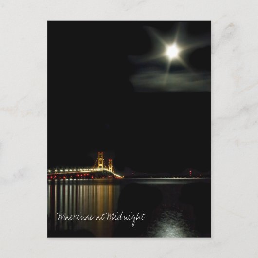 Makreel in Midnight Briefkaart (Voorkant)