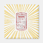 Makreel Ingeblikte vis Magneet (Voorkant)