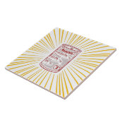 Makreel Ingeblikte vis pop Tegeltje (Zijkant)