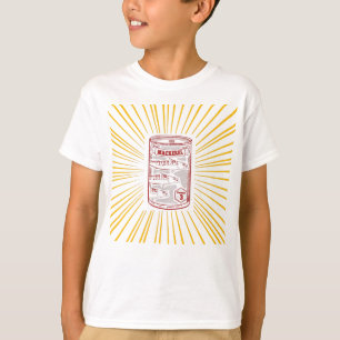 Makreel ingeblikte vis t-shirt