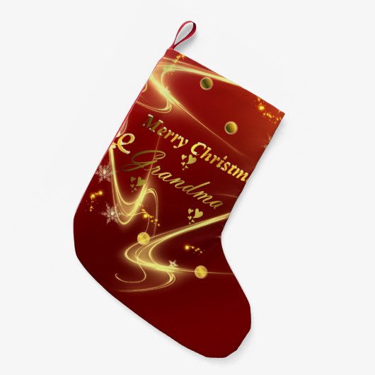 makreel " kerst " kleine kerstsok (Voorkant (Hangend))