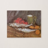 Makreel, luiers en tomaten door Vincent van Gogh Legpuzzel (Horizontaal)