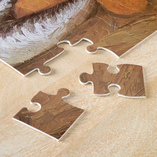 Makreel, luiers en tomaten door Vincent van Gogh Legpuzzel (Zijkant)