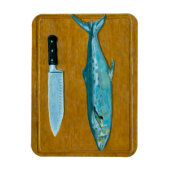 Makreel op snijpunt Flexible Magnet Magneet (Verticaal)