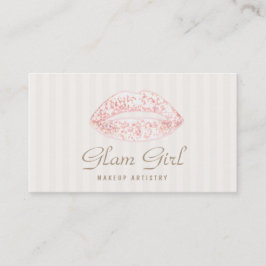  makreel roze lips strips visitekaartje