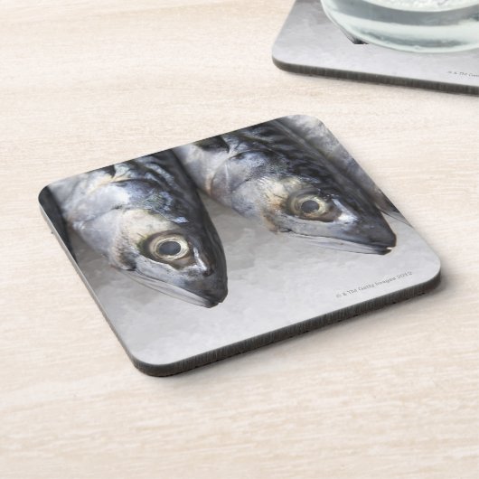 Makreel, verse vangst van de dag drankjes onderzetter (Linkerzijde)