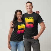 Makreel Vis Retro T-shirt (Unisex)