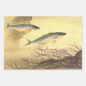 Makreel Vis Zwemmen in de Oceaan Inpakpapier Vel (Voorkant 2)