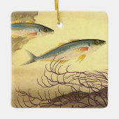 Makreel Vis Zwemmen in de Oceaan Keramisch Ornament (Voorkant)