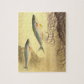 Makreel Vis Zwemmen in de Oceaan Legpuzzel (Verticaal)