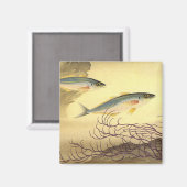 Makreel Vis Zwemmen in de Oceaan Magneet (Voorkant / Achterkant)