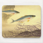 Makreel Vis Zwemmen in de Oceaan Muismat (Voorkant)