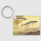 Makreel Vis Zwemmen in de Oceaan Sleutelhanger (Achterkant)