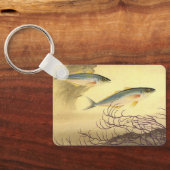 Makreel Vis Zwemmen in de Oceaan Sleutelhanger (Achterkant)
