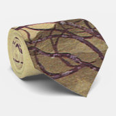 Makreel Vis Zwemmen in de Oceaan Stropdas (Opgerold)