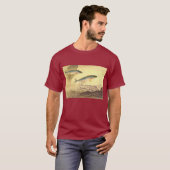 Makreel Vis Zwemmen in de Oceaan T-shirt (Voorkant volledig)