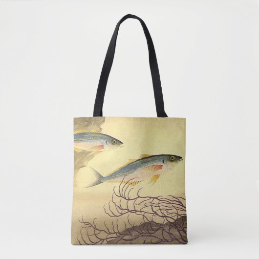 Makreel Vis Zwemmen in de Oceaan Tote Bag (Voorkant)