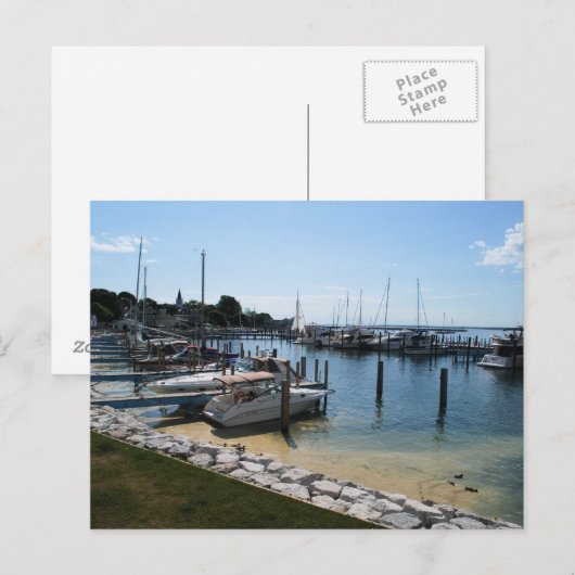 Makreelboten briefkaart (Voorkant / Achterkant)