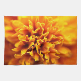 Makro der Studentenblume Theedoek
