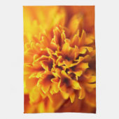 Makro der Studentenblume Theedoek (Verticaal)