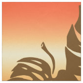 Makua Monstera Tropical Hawaiian Striped Blend Stof (Swatch)