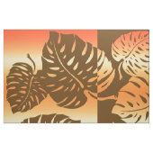 Makua Monstera Tropical Hawaiian Striped Blend Stof (Fat Quarter)