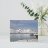 Makushin Mountains in Winter Briefkaart (Staand voorkant)