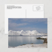 Makushin Mountains in Winter Briefkaart (Voorkant / Achterkant)