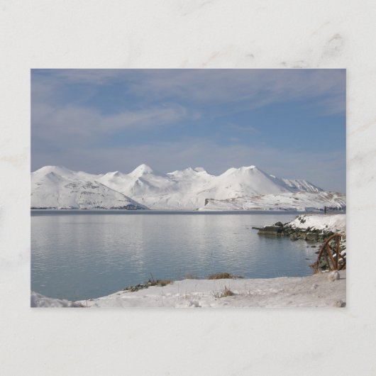 Makushin Mountains in Winter Briefkaart (Voorkant)