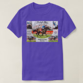 Makybe Diva Melbourne Cup Pet Trick T-shirt (Design voorkant)