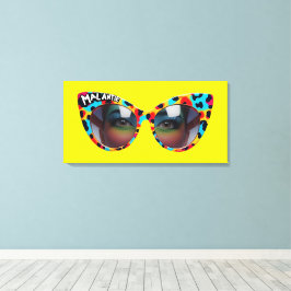 MAL ANTIE / Crazy Aunt Afrikaans humor Canvas Afdruk