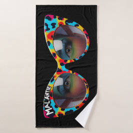 MAL ANTIE / Crazy Aunt Afrikaanse Humor Badhanddoek