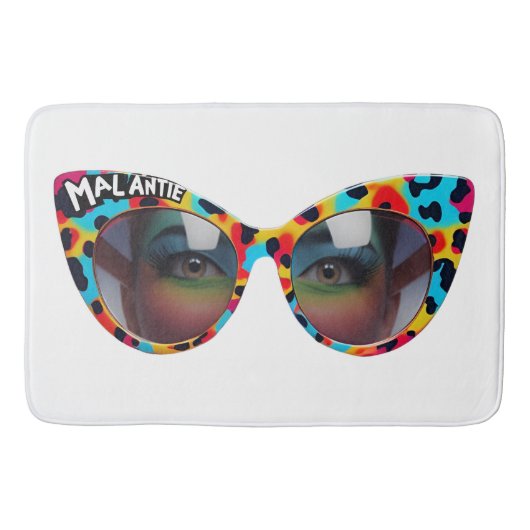 MAL ANTIE Crazy Aunt Afrikaanse Humor Badmat (Voorkant)