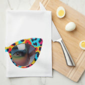 MAL ANTIE / Crazy Aunt Afrikaanse Humor Theedoek (Quarter Fold)