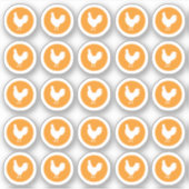 Mal Choice Chicken Sticker (Voorkant)