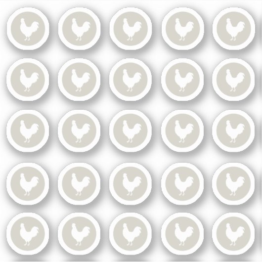 Mal Choice Chicken Sticker (Voorkant)